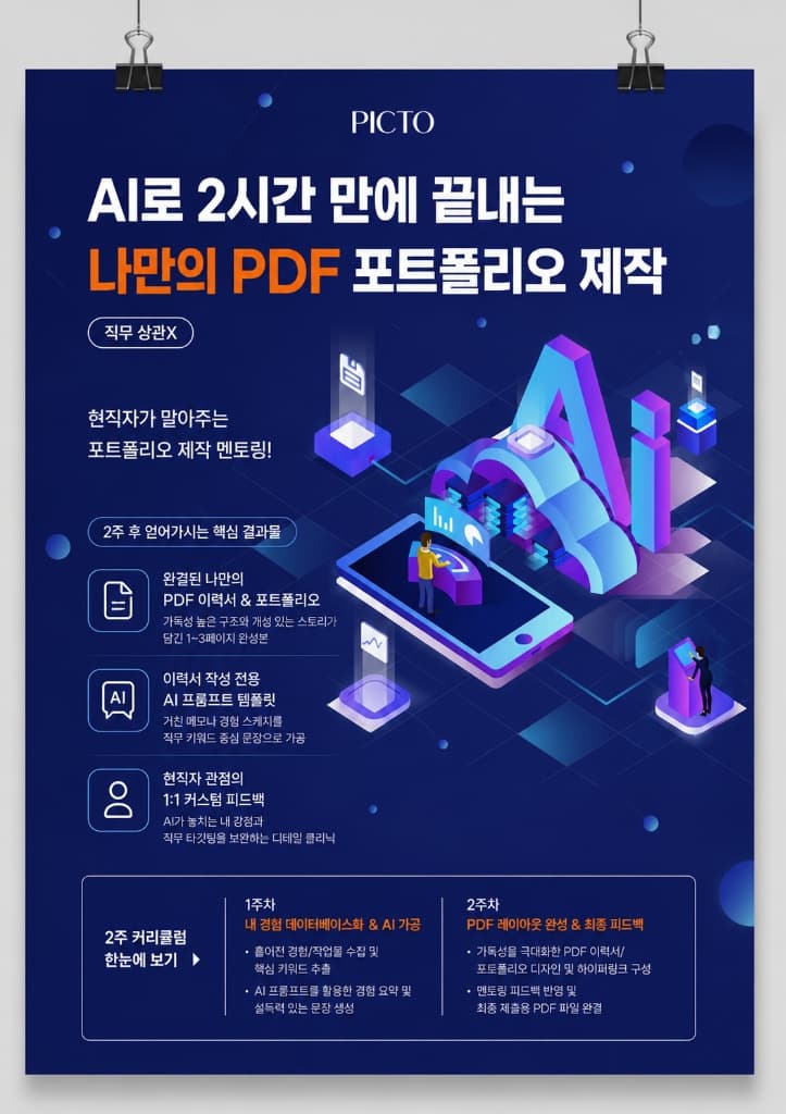 AI 활용 PDF 포트폴리오 제작